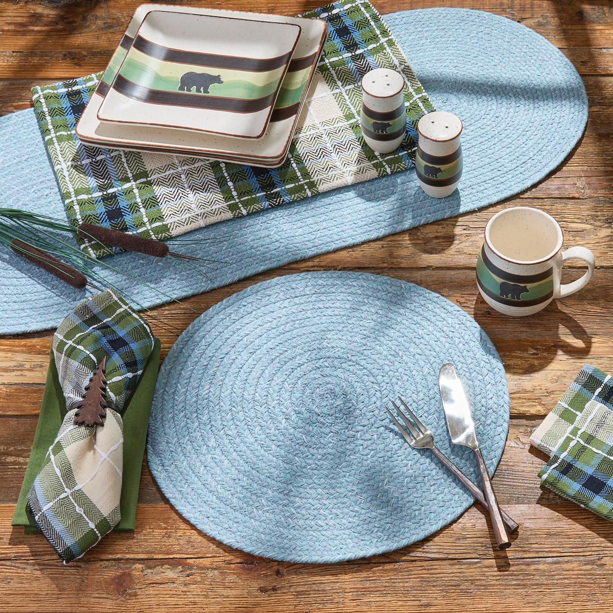 Spice Bin Braided Table Runner