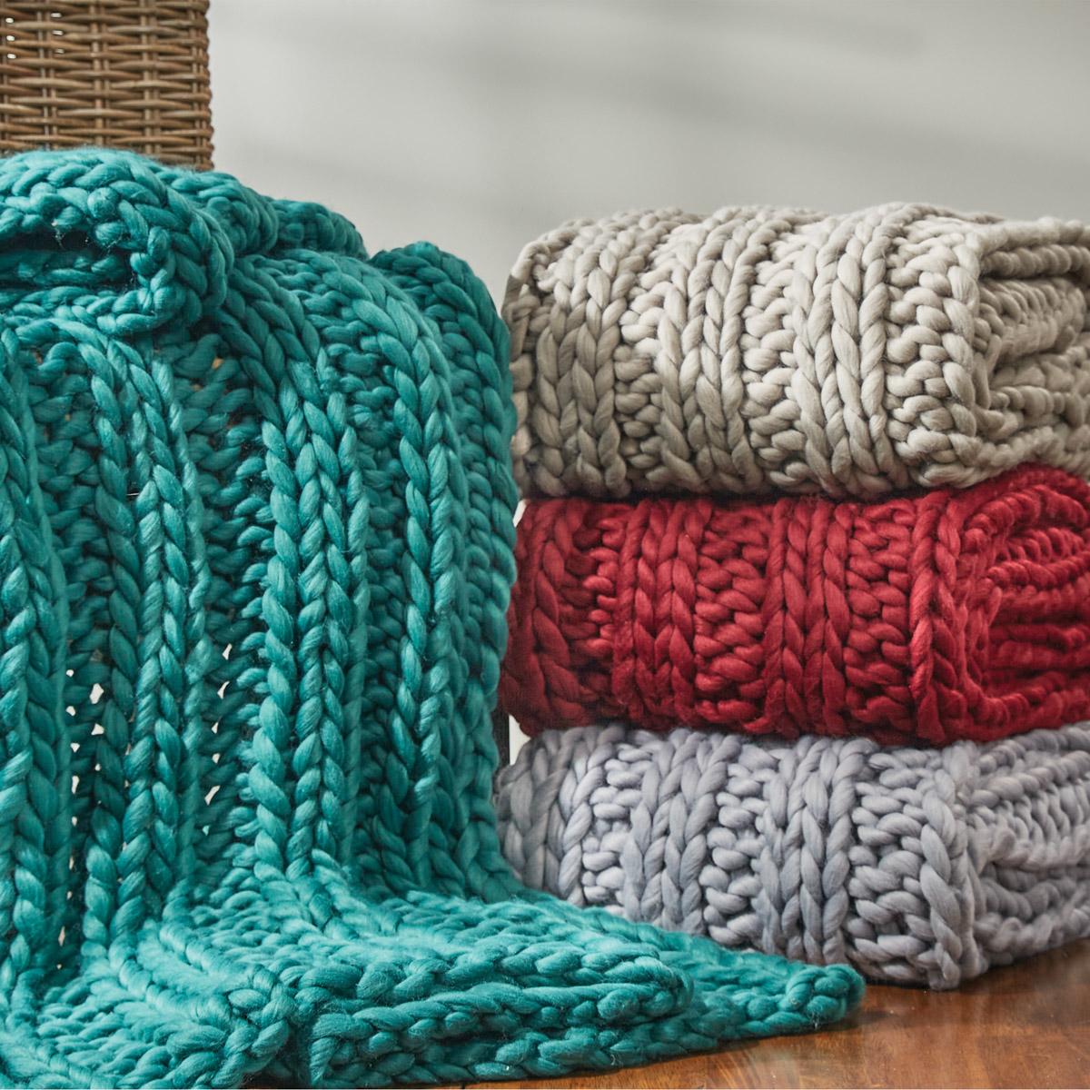 Park Designs Ribbed Knit Throw