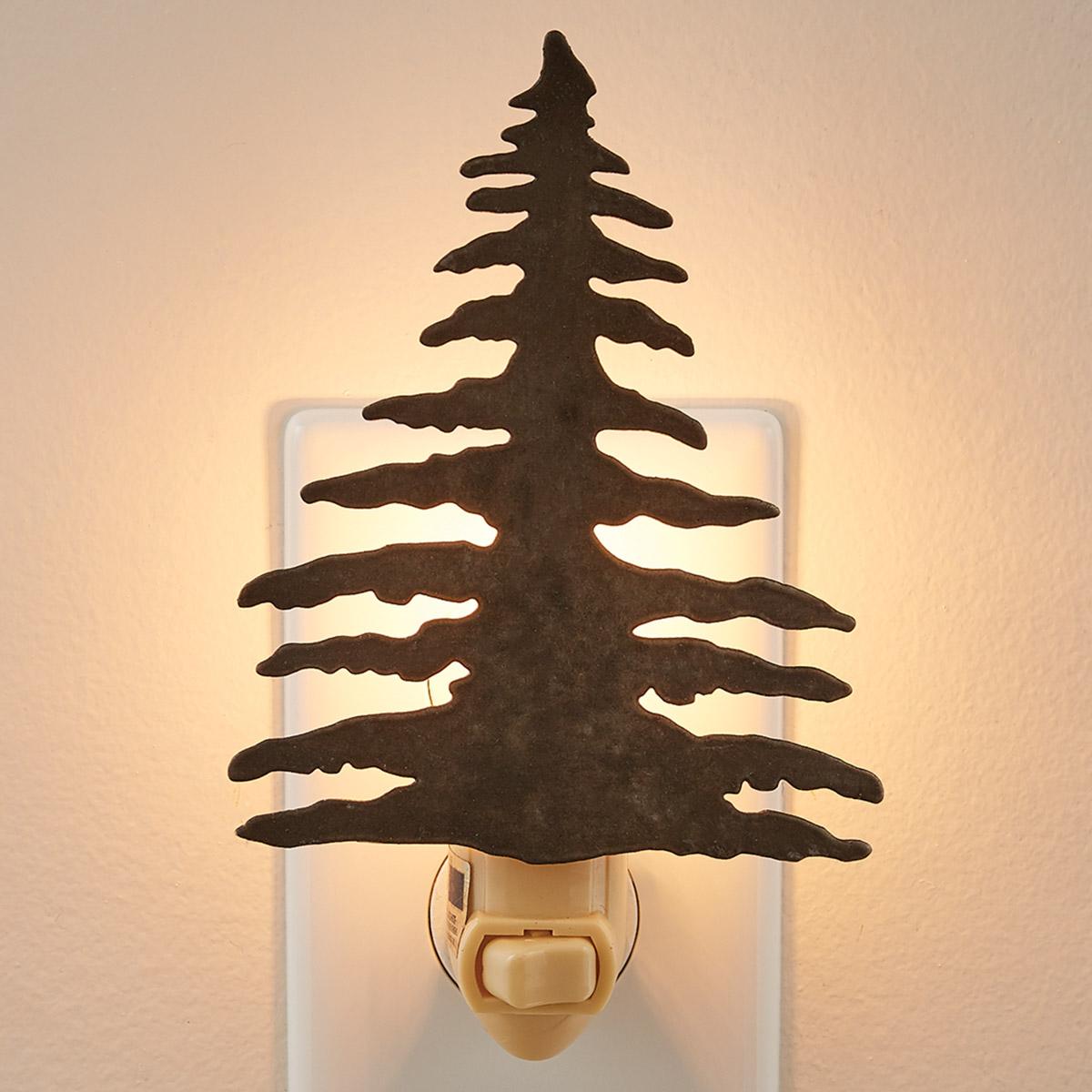 Park Designs Northwoods Tree Night Light - Thumbnail 4