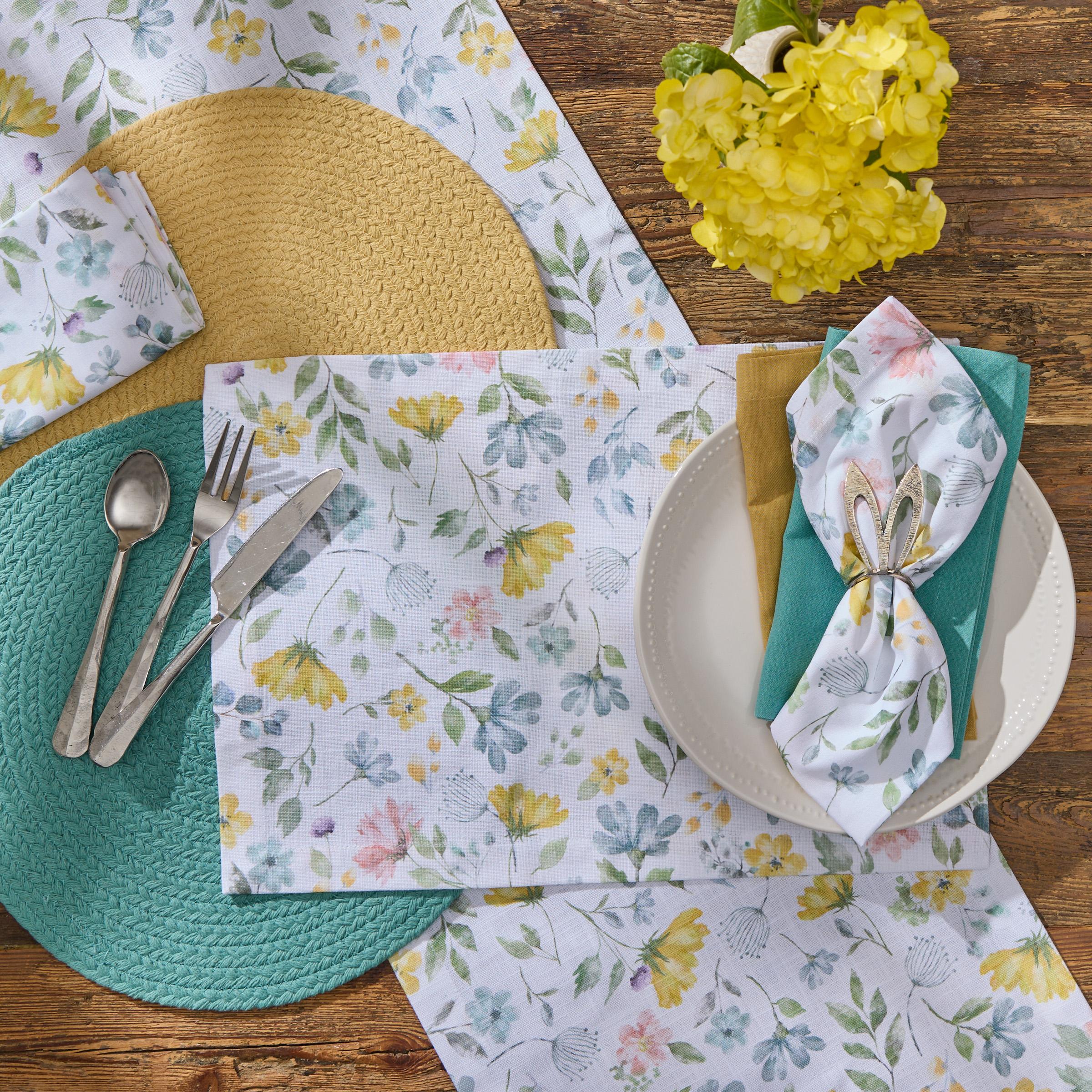 Split P Spring Flowers Table Runner - Thumbnail 2