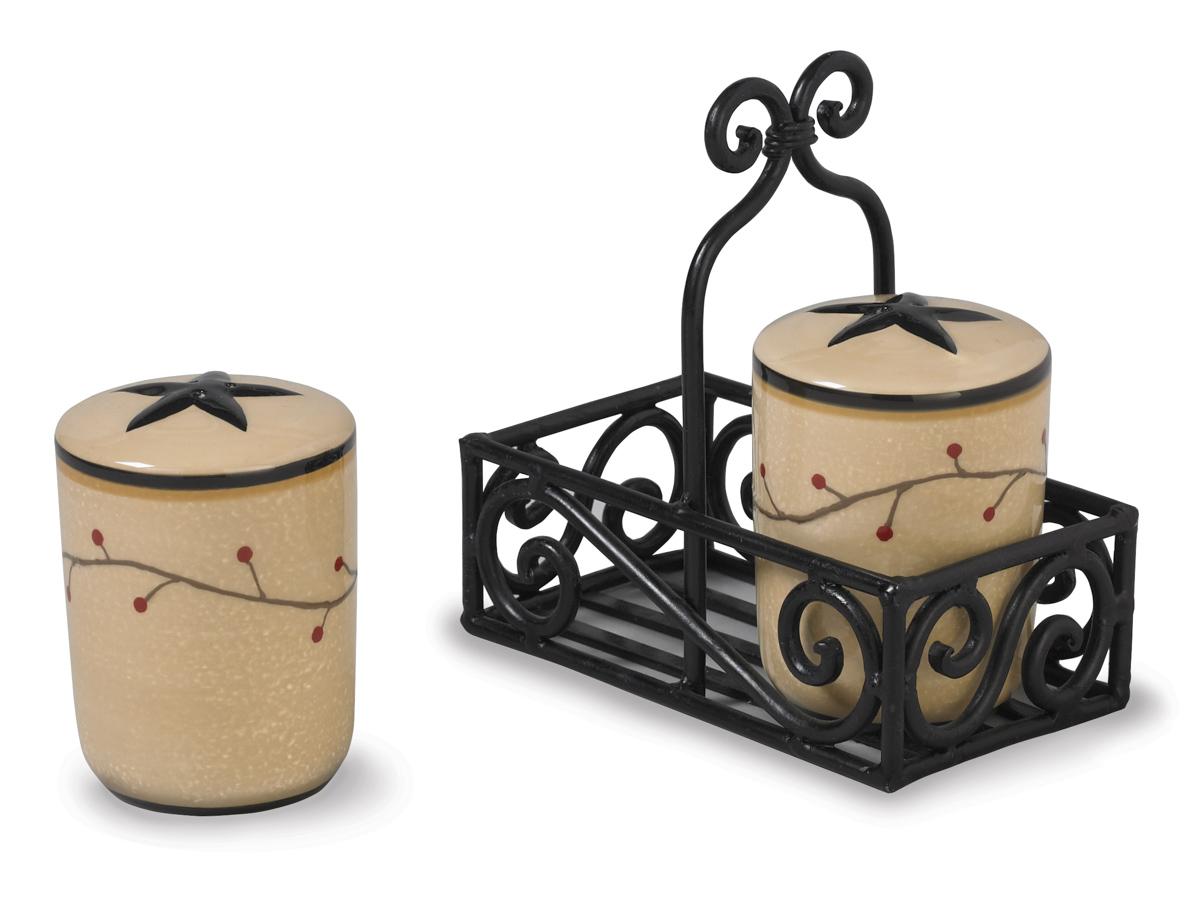 Park Designs Star Vine Salt and Pepper Shakers - Thumbnail 2