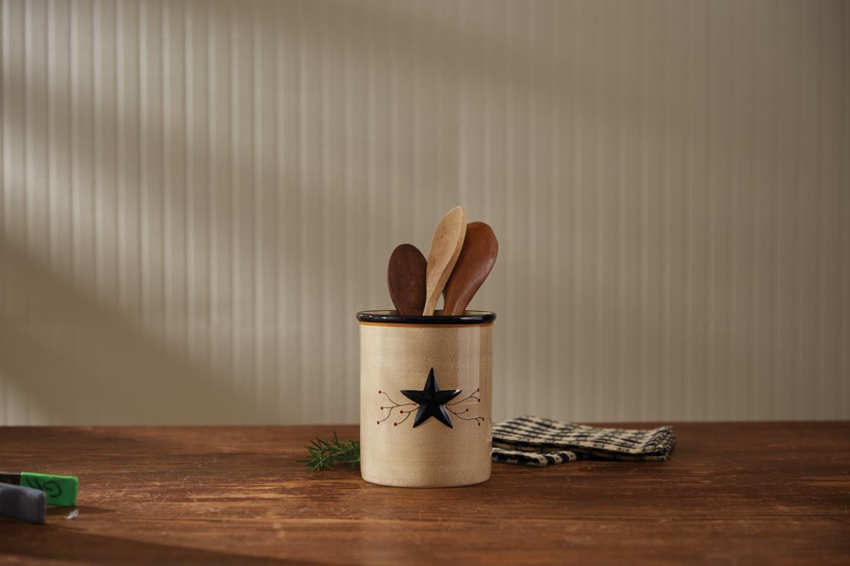 Park Designs Star Vine Utensil Crock - Thumbnail 4