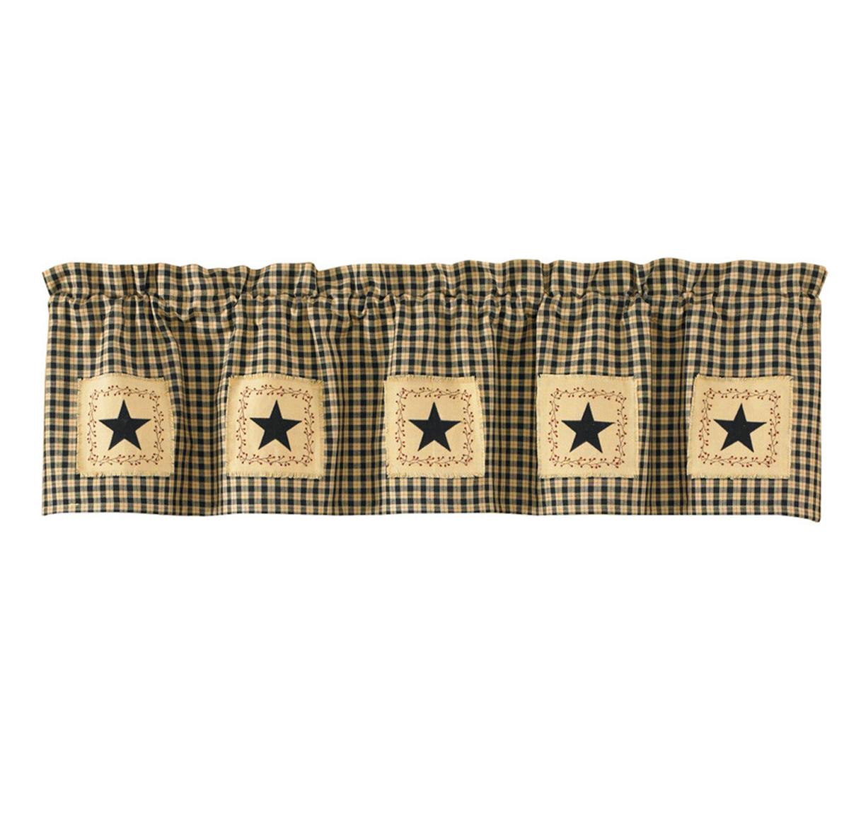 Park Designs Star Patch Valance