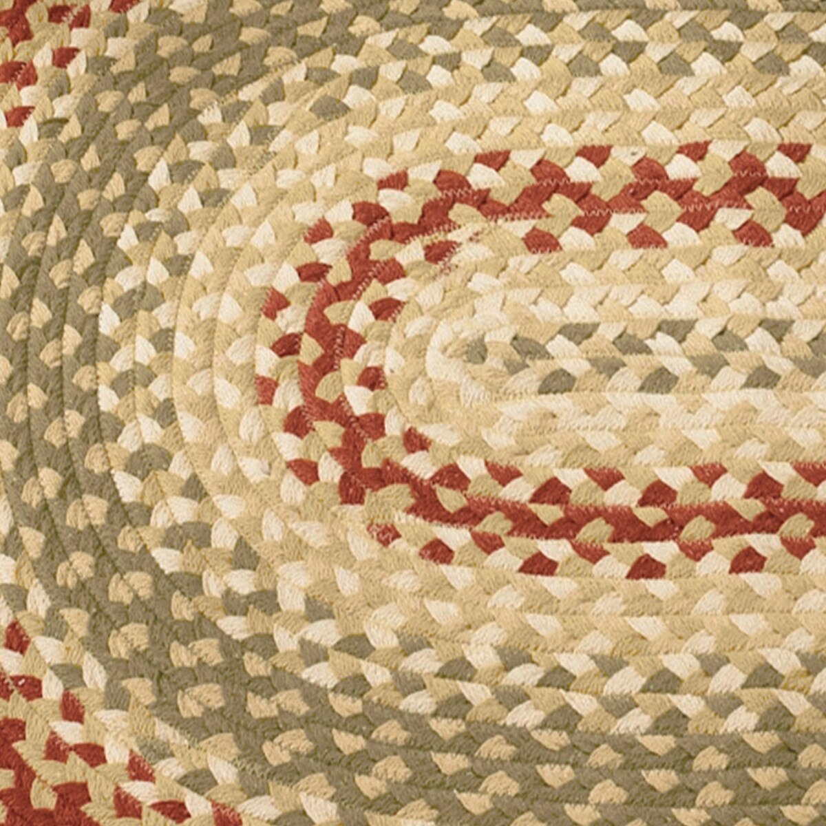Cornbread Rug Mill Village Braided Rug - 32