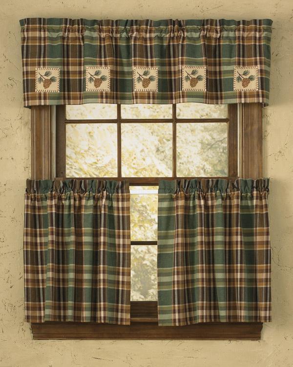 Park Designs Pinecone Patch Valance
