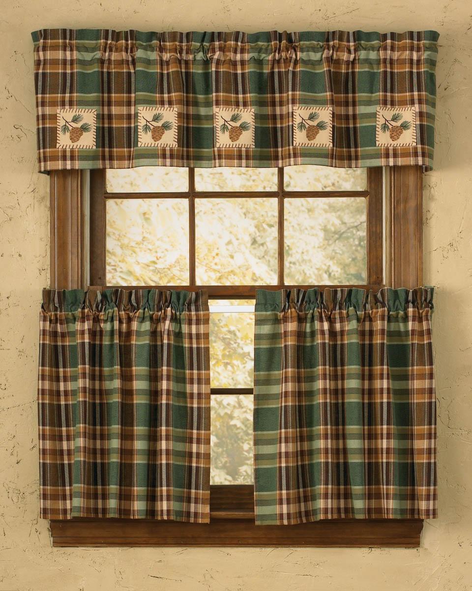 Park Designs Pinecone Patch Valance - Thumbnail 3