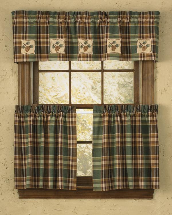 Park Designs Pinecone Patch Valance - Thumbnail 2