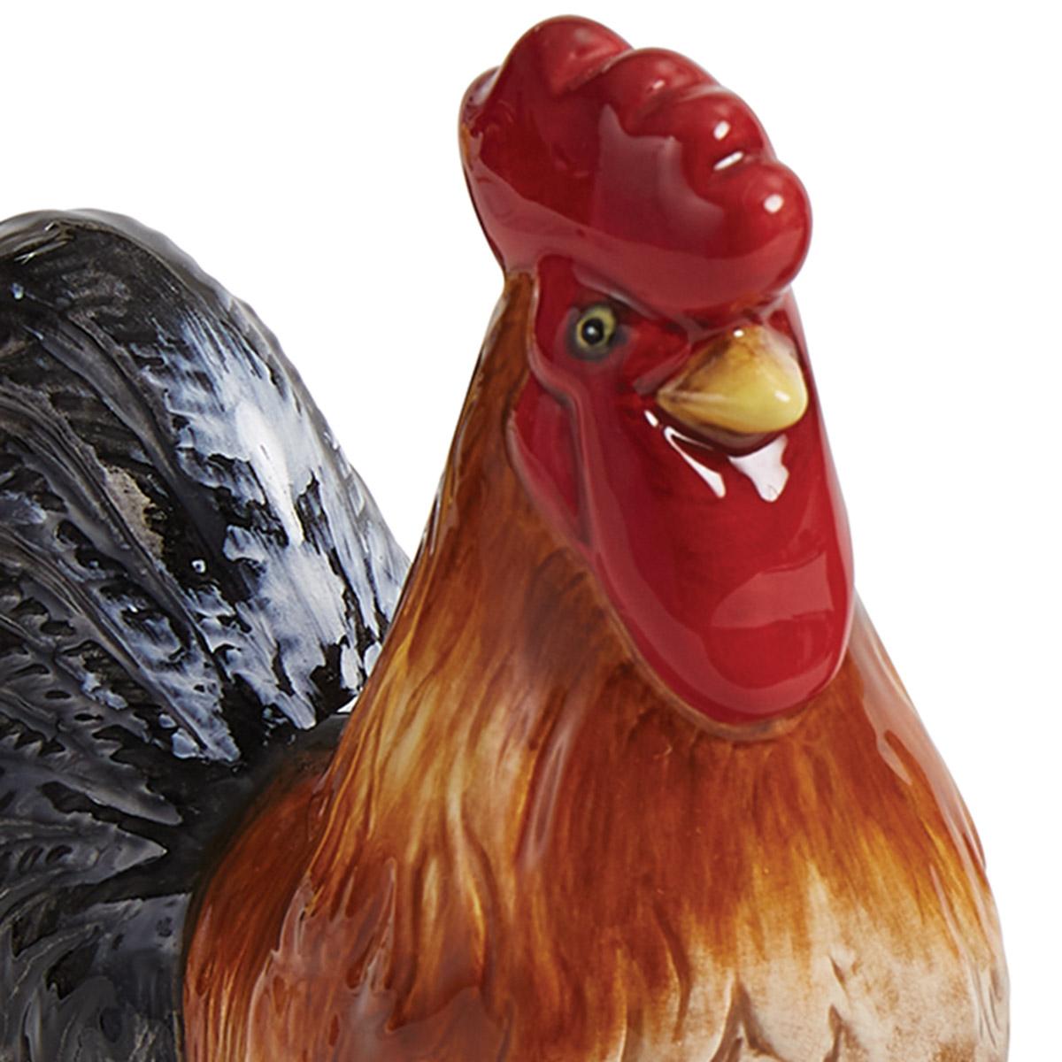 Park Designs Break Of Day Rooster Salt And Pepper Shakers - Thumbnail 3