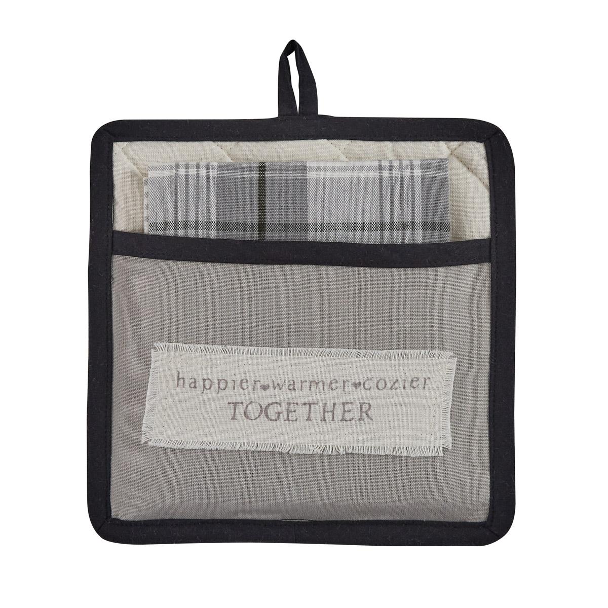 Park Designs Happier Together Potholder - Thumbnail 2