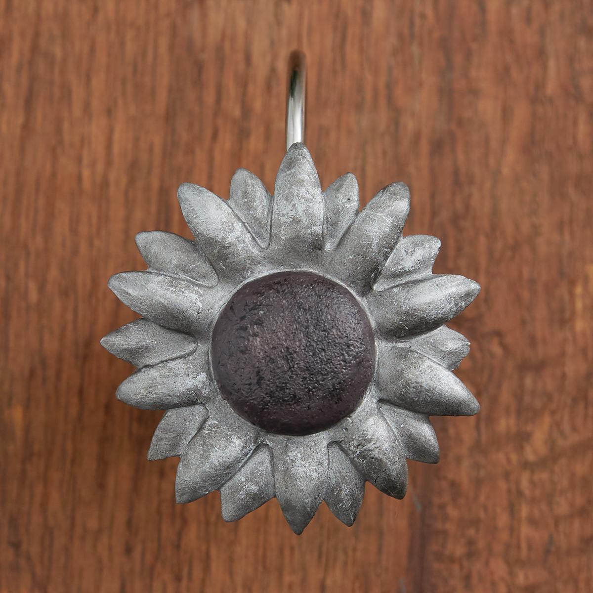 Park Designs Sunflower Shower Curtain Hooks - Thumbnail 2