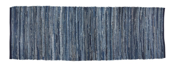 Indigo Chindi Rag Rug Runner - 2' x 6' | Park Designs