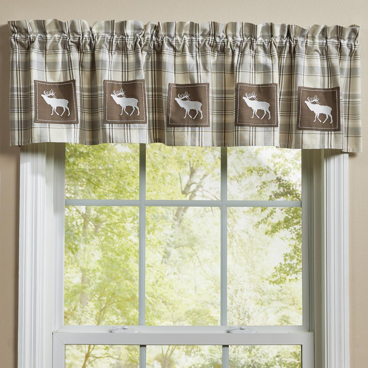 Park Designs Cliffside Plaid Valance - Thumbnail 2