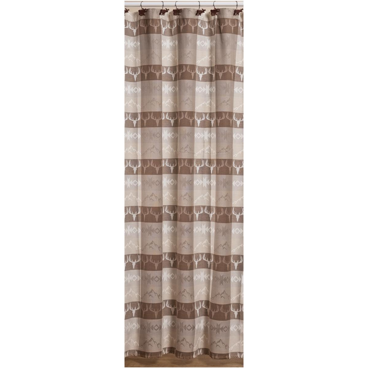 Park Designs Mountain Refuge Shower Curtain - Thumbnail 2