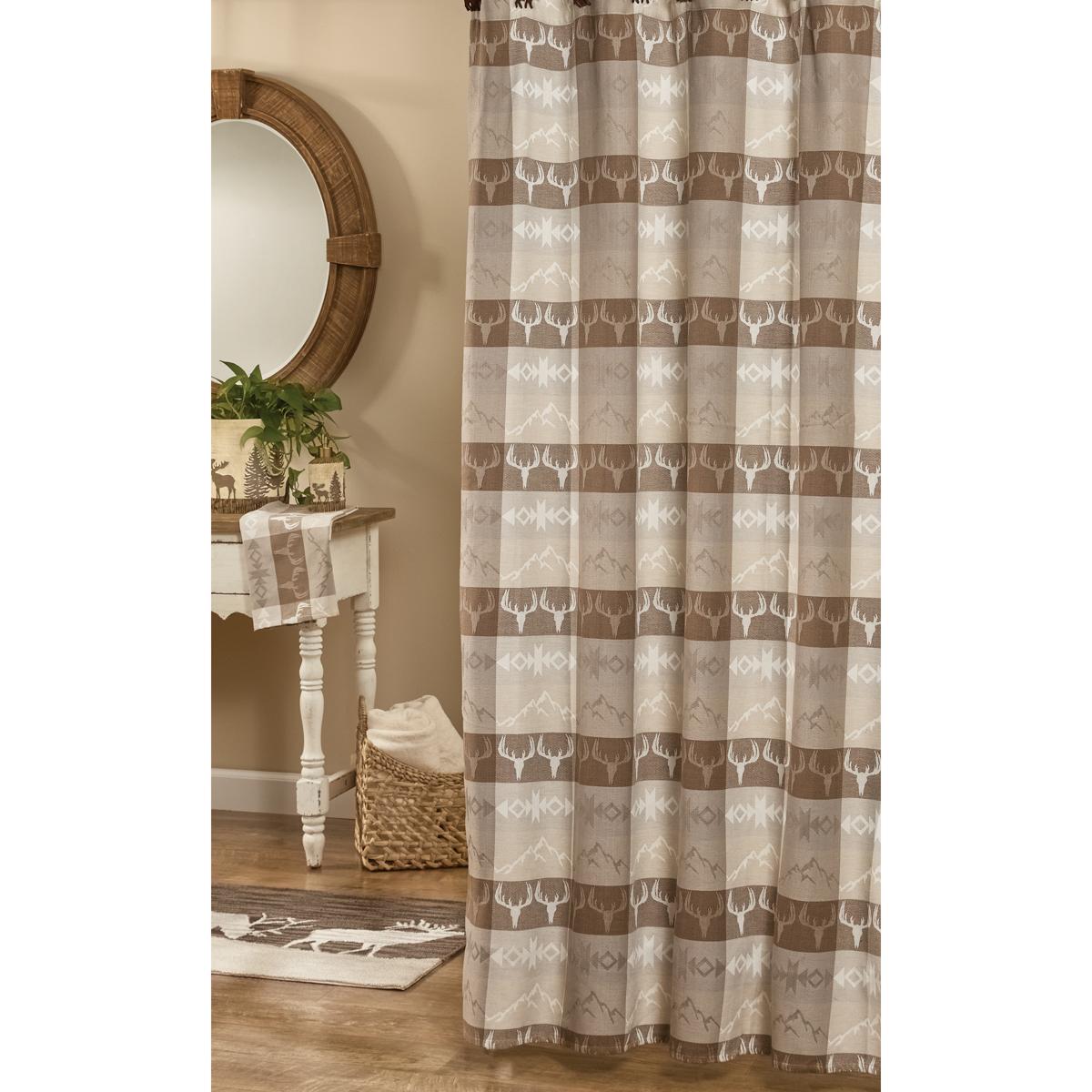 Park Designs Mountain Refuge Shower Curtain