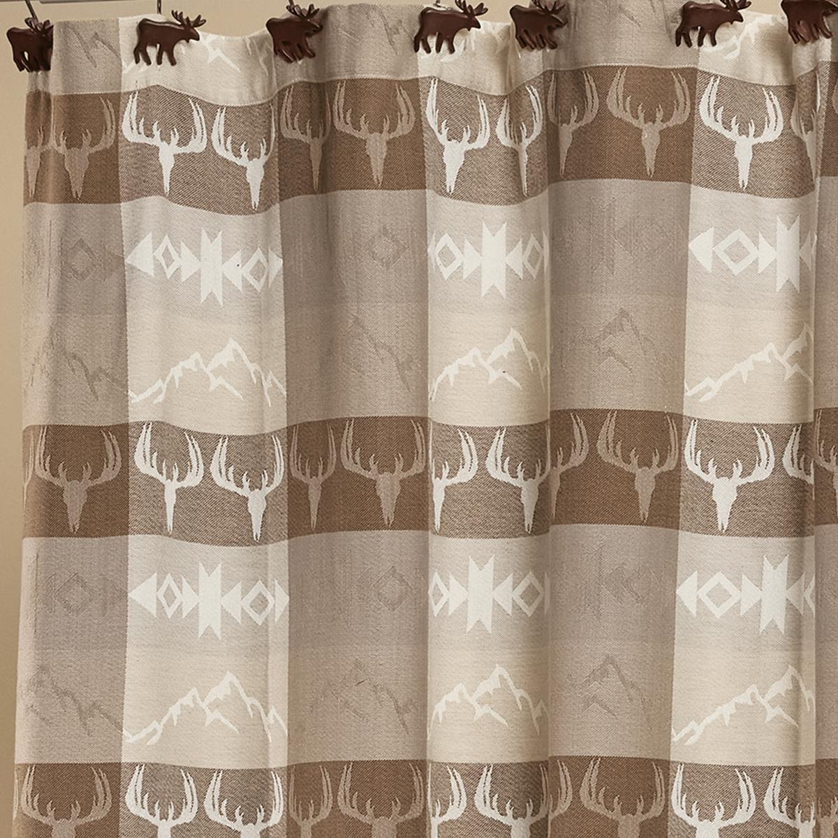 Park Designs Mountain Refuge Shower Curtain - Thumbnail 4