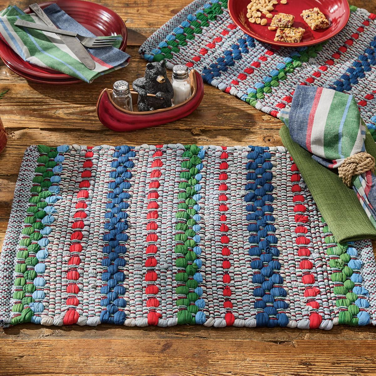 Park Designs Boundary Waters Waffle Dishcloth - Thumbnail 3