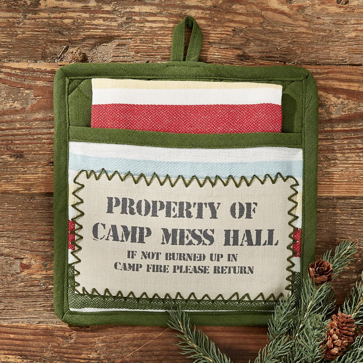 Park Designs Camp Stripe Potholder - Thumbnail 3
