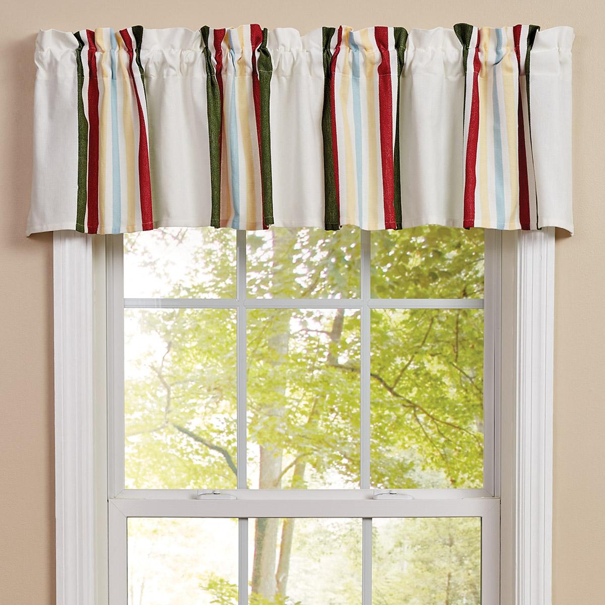Park Designs Camp Stripe Valance