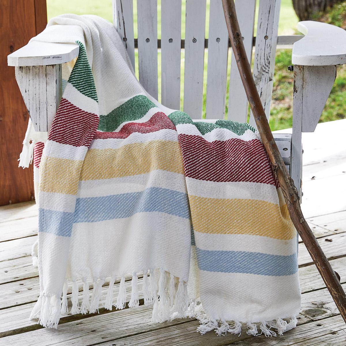 Park Designs Camp Stripe Valance - Thumbnail 4