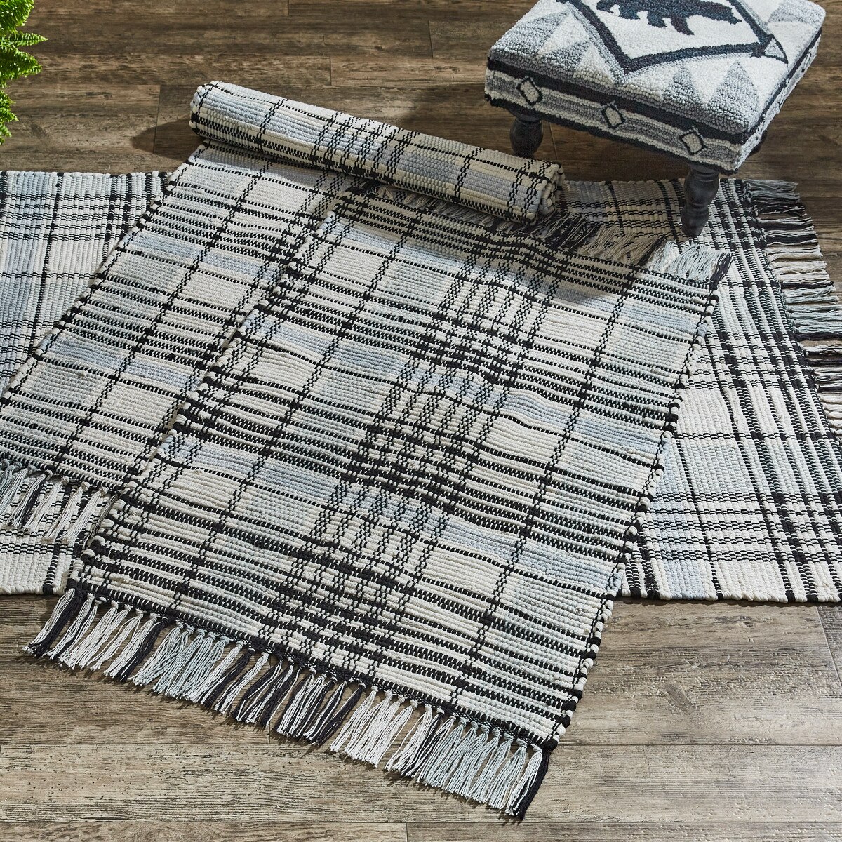 Refined Rustic Rag Rug 2X6 | Park Designs