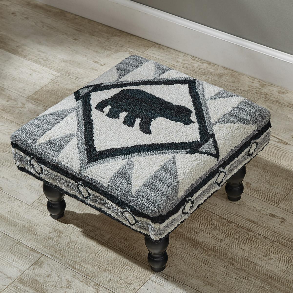 Park Designs Tribal Hooked Stool - Thumbnail 3