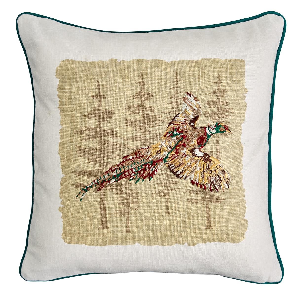 Park Designs Gamekeeper Pheasant Pillow - Thumbnail 2