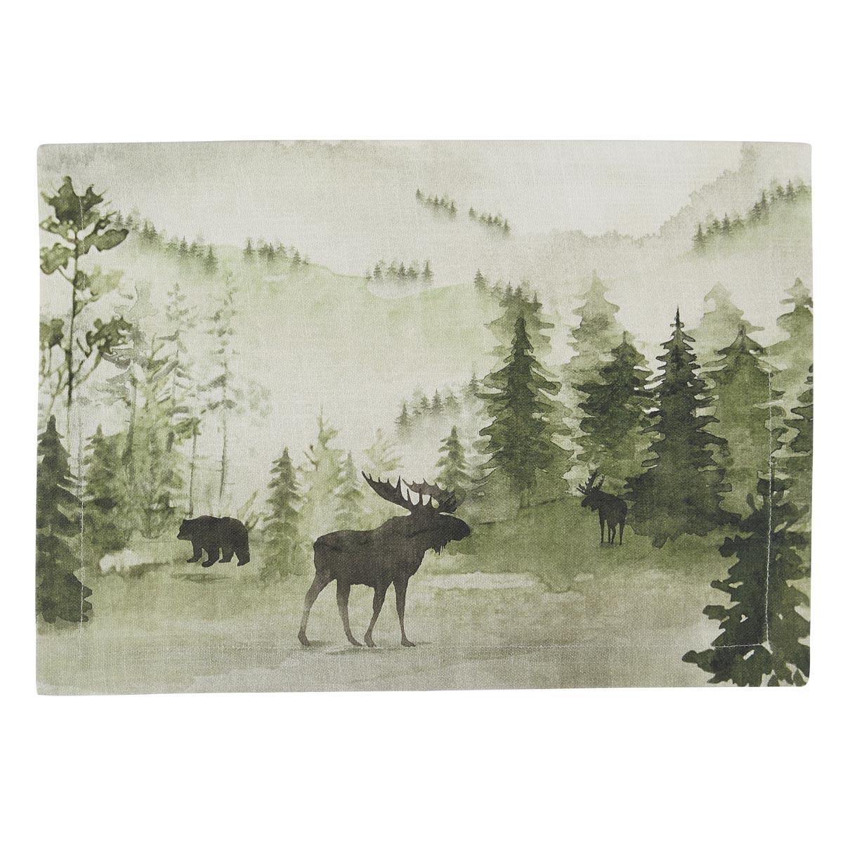 Park Designs Watercolor Wildlife Placemats - Thumbnail 4