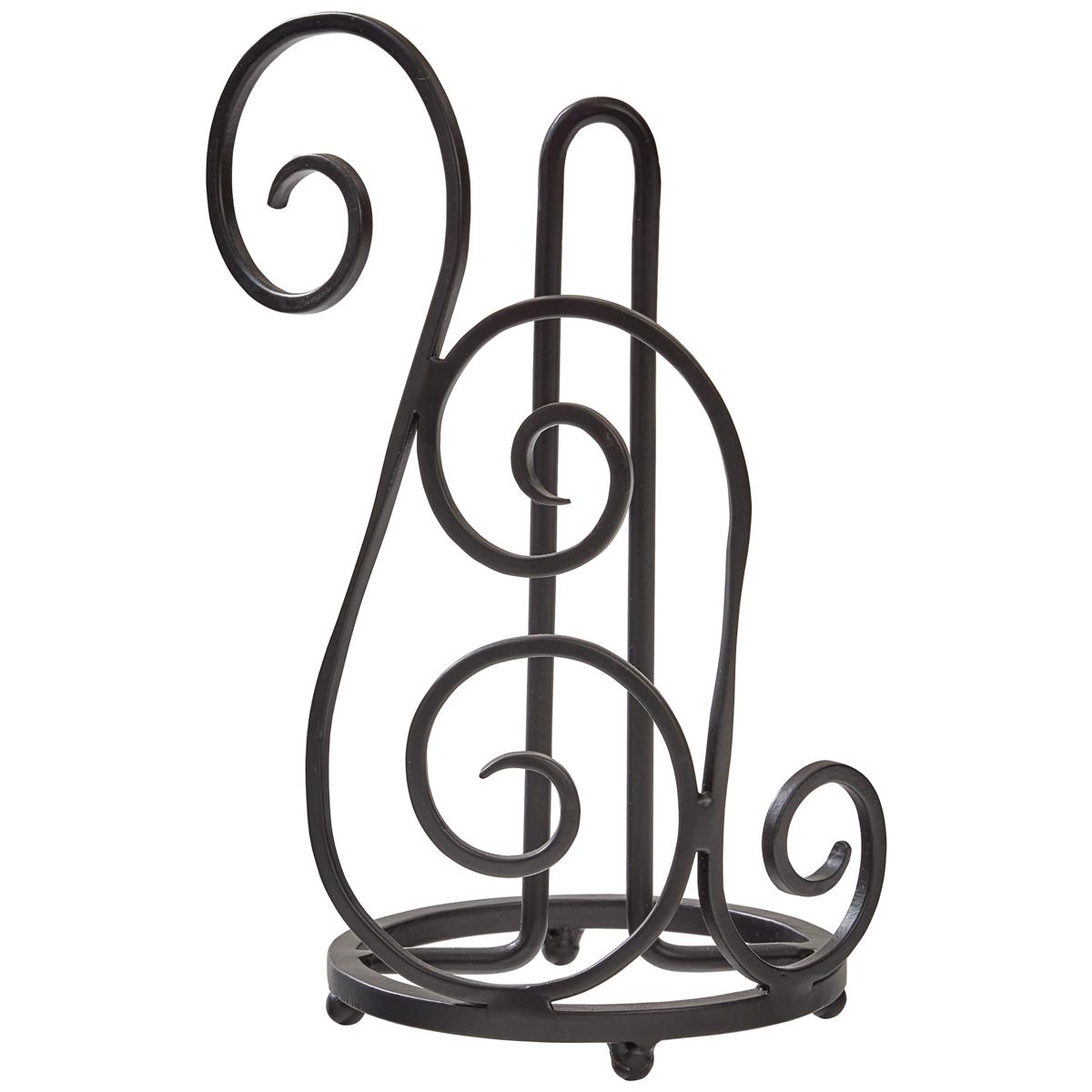 Park Designs Iron Scroll Paper Towel Holder - Thumbnail 3