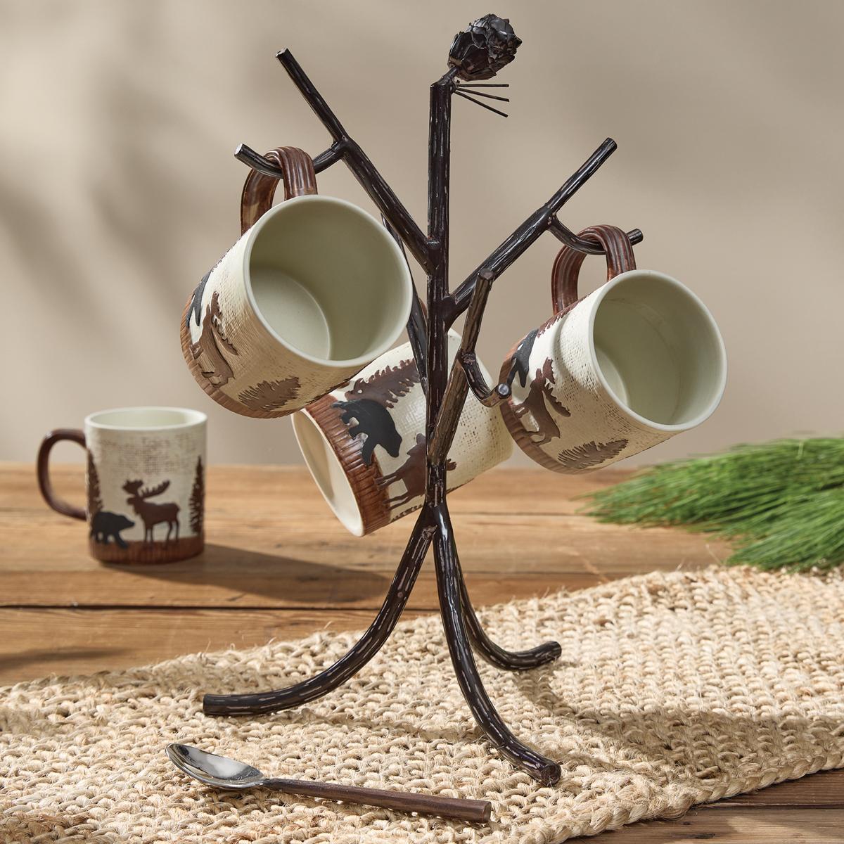 Park Designs Tall Pines Mug Rack - Thumbnail 2