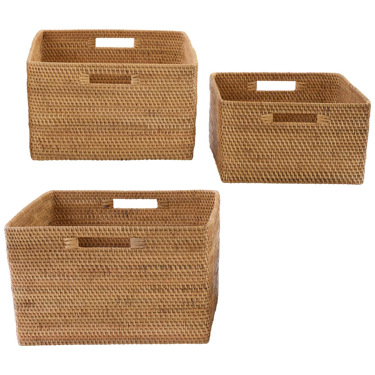 Park Designs Rattan Baskets - Thumbnail 2
