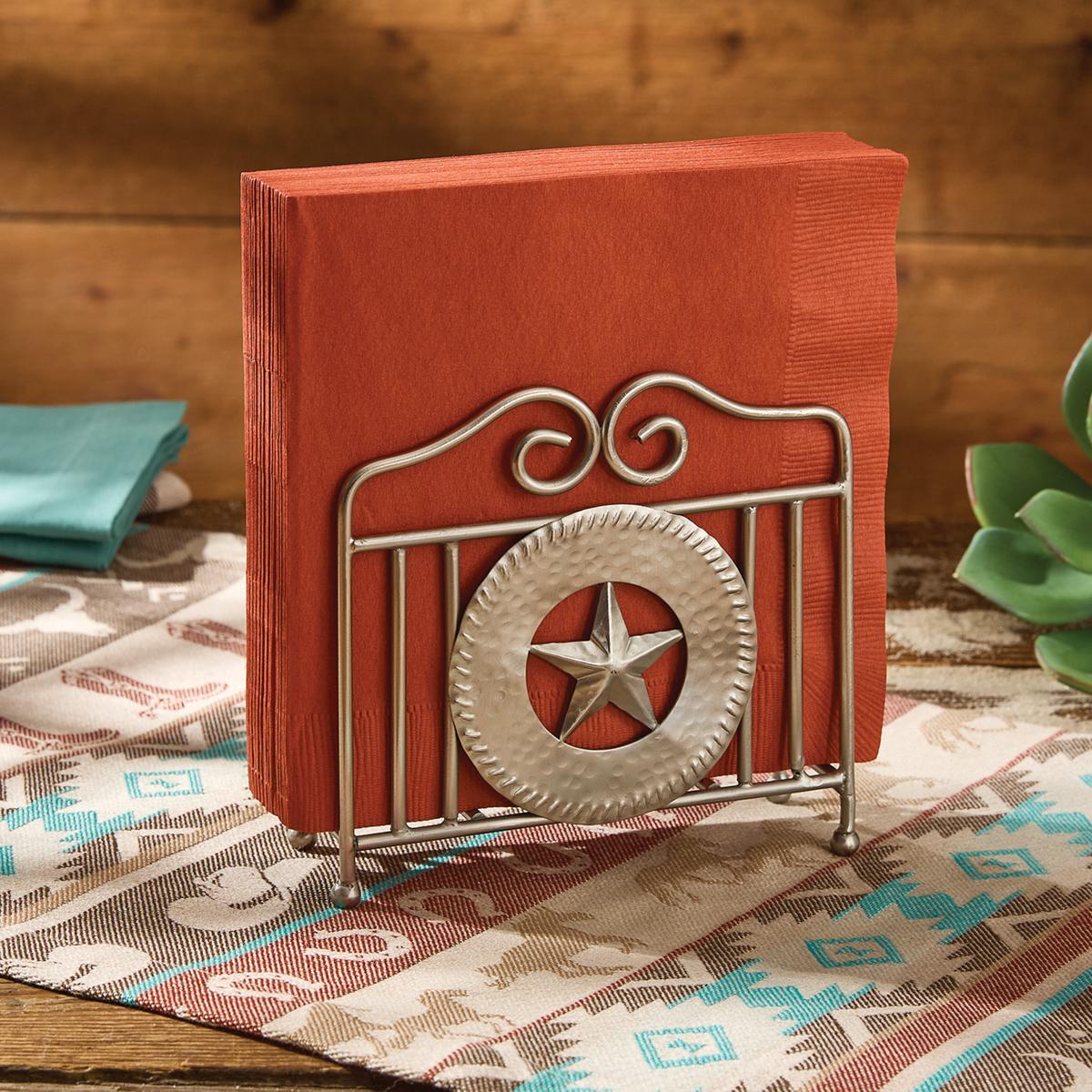 Park Designs Western Star Napkin Holder