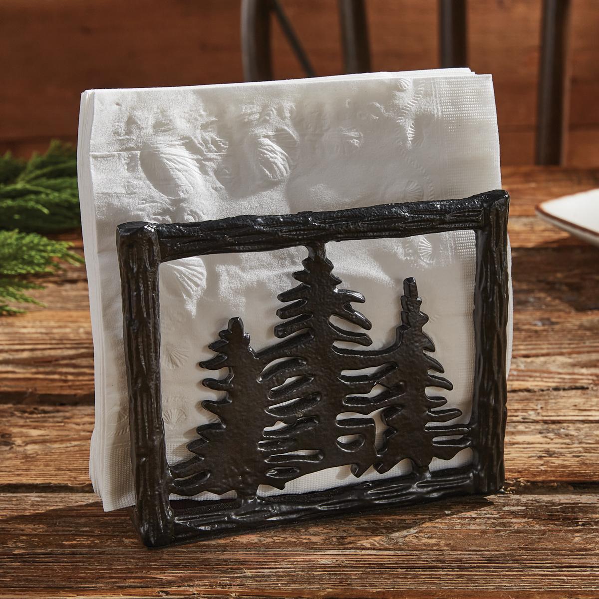 Tree Tops Two Tier Napkin Holder - Thumbnail 4