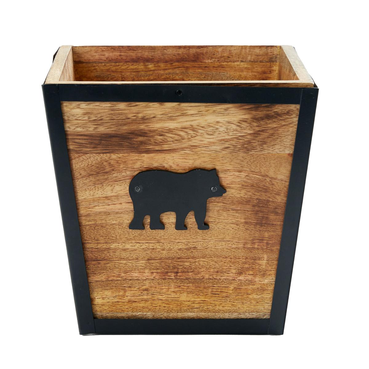 Wild Woods Bear Waste Paper Basket - Thumbnail 2