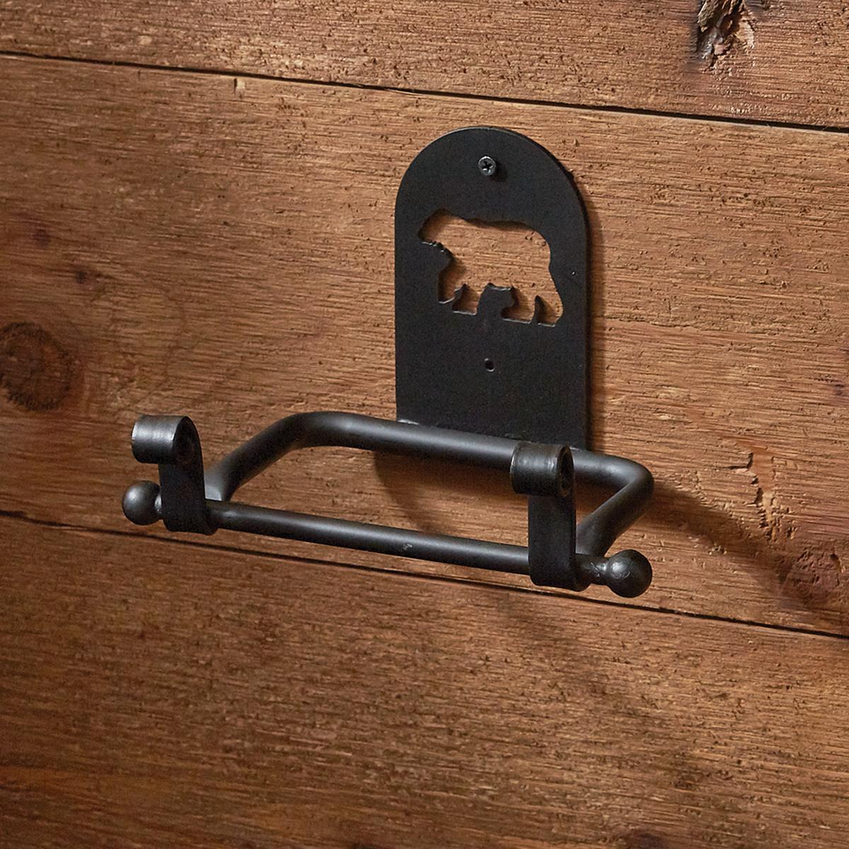 Park Designs Bear Toilet Tissue Holder - Thumbnail 3
