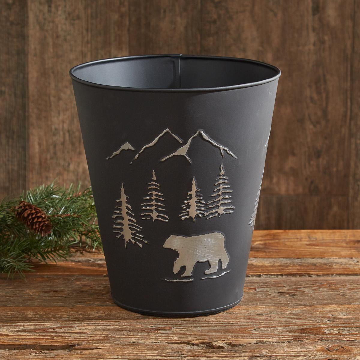 Park Designs Bear Waste Basket - Thumbnail 2