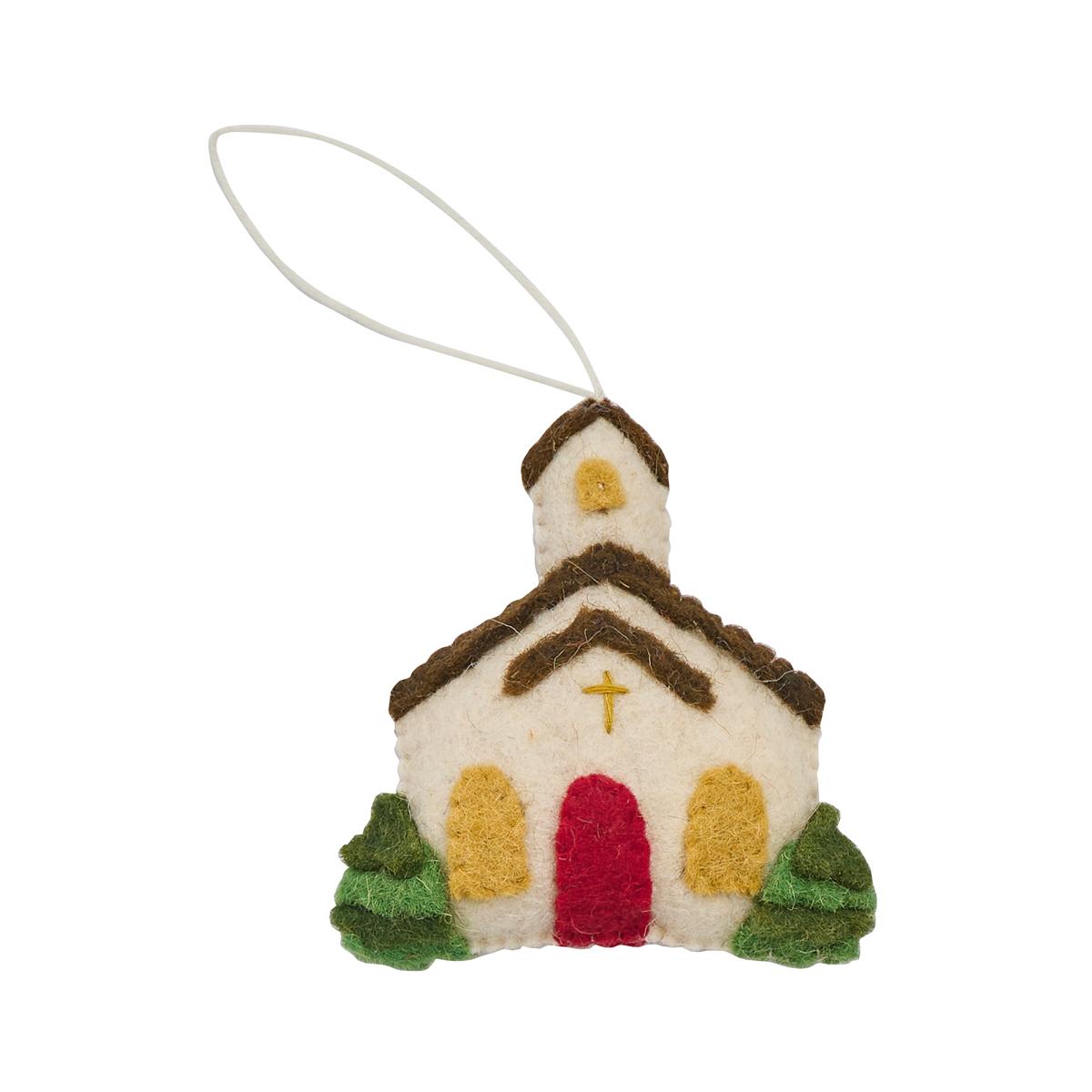 Park Designs Church Felt Ornament - Thumbnail 3