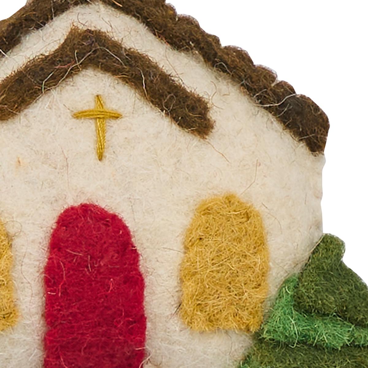 Park Designs Church Felt Ornament - Thumbnail 4
