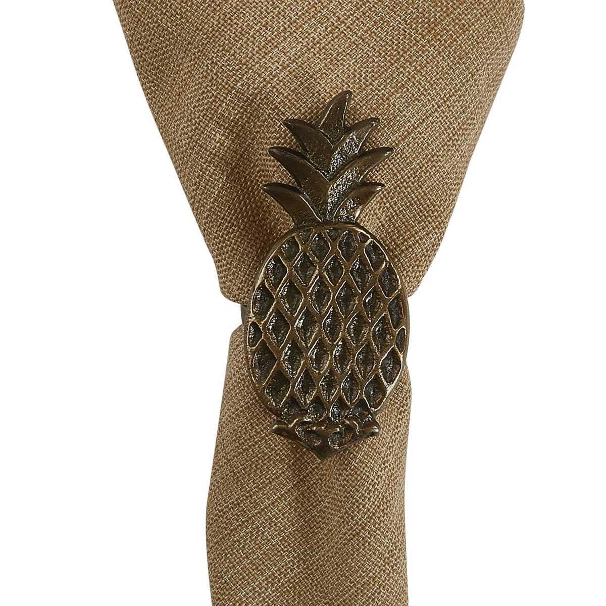 Park Designs Pineapple Napkin Rings