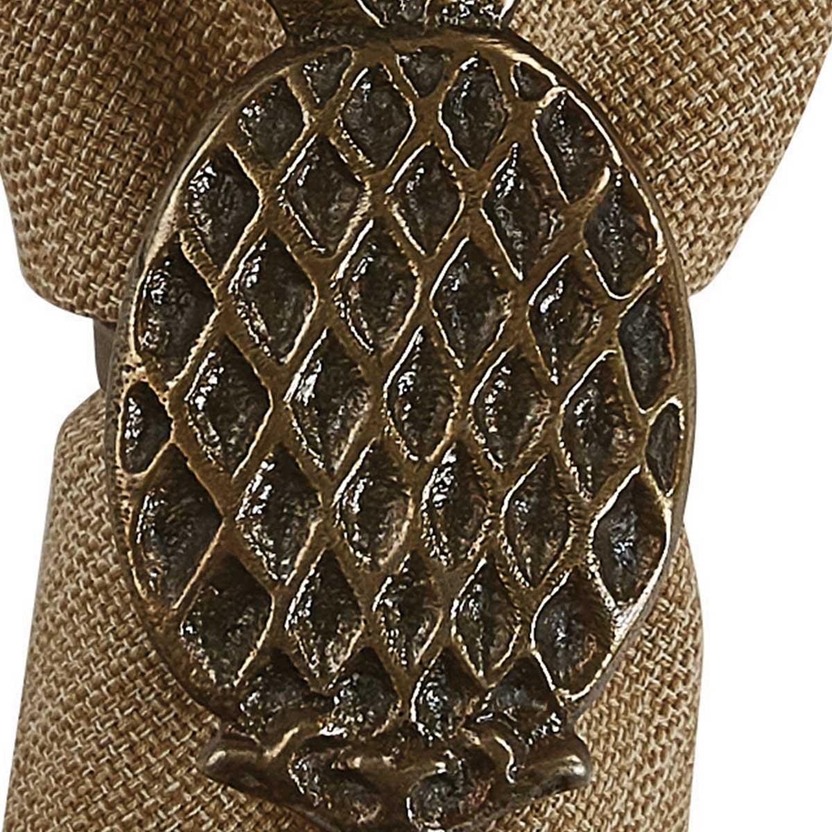 Park Designs Pineapple Napkin Rings - Thumbnail 4