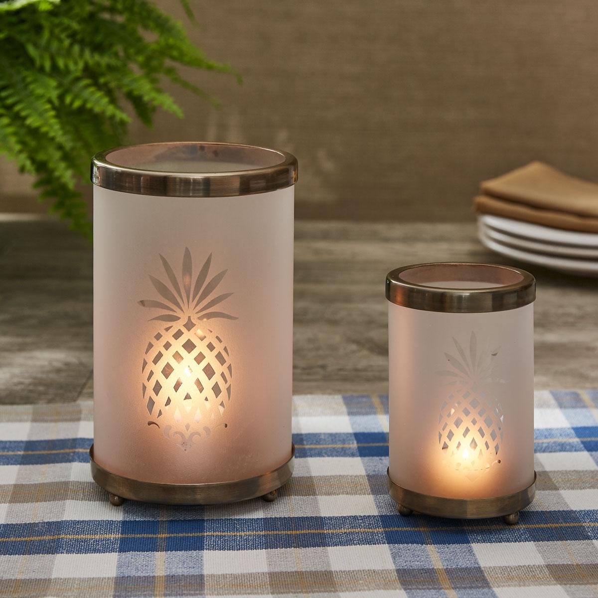 Park Designs Pineapple Pillar Candle Holder