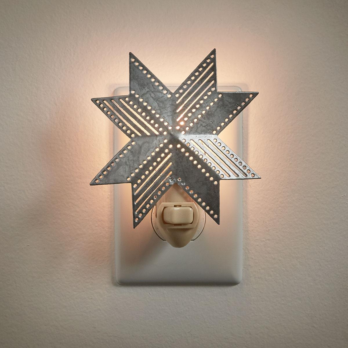 Park Designs Folk Star Night Light - Thumbnail 4