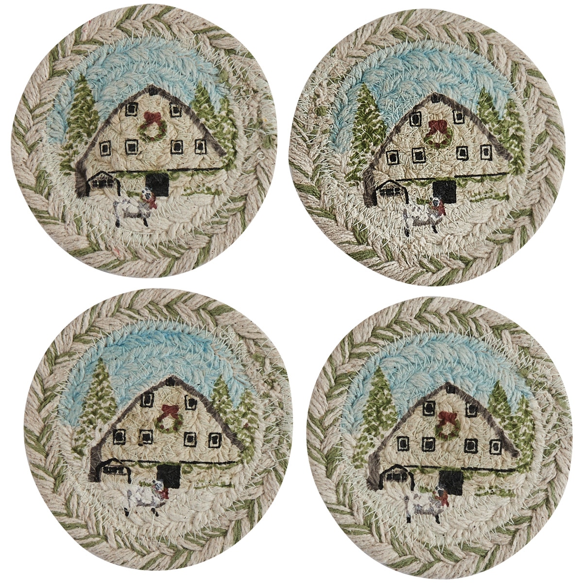 Park Designs Humble Beginnings Braided Coasters - Thumbnail 2