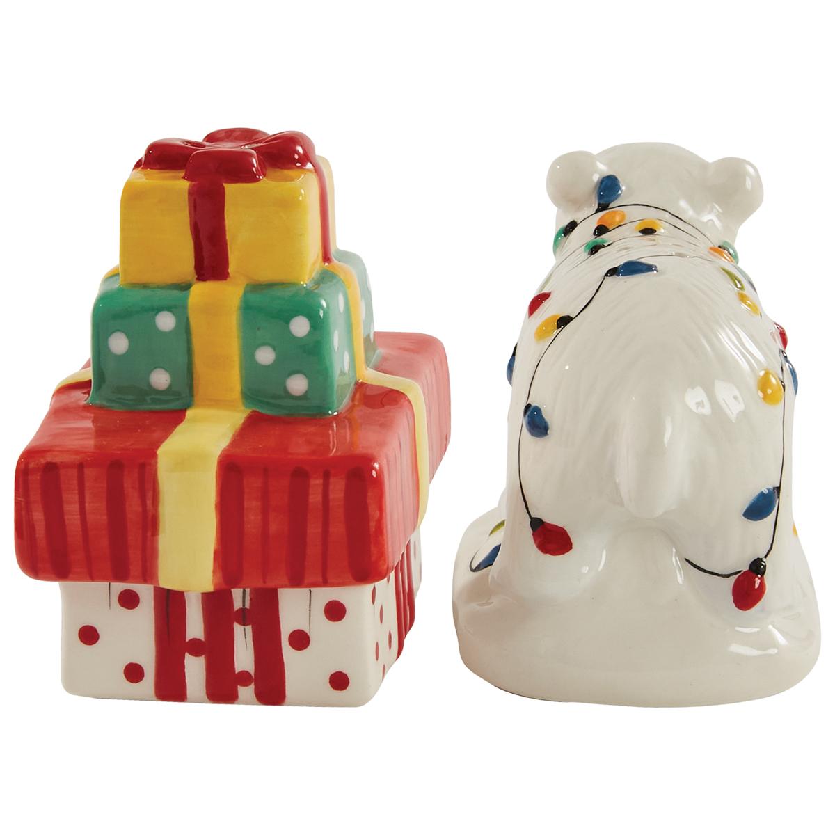 Split P Polar Bears Salt And Pepper Shakers