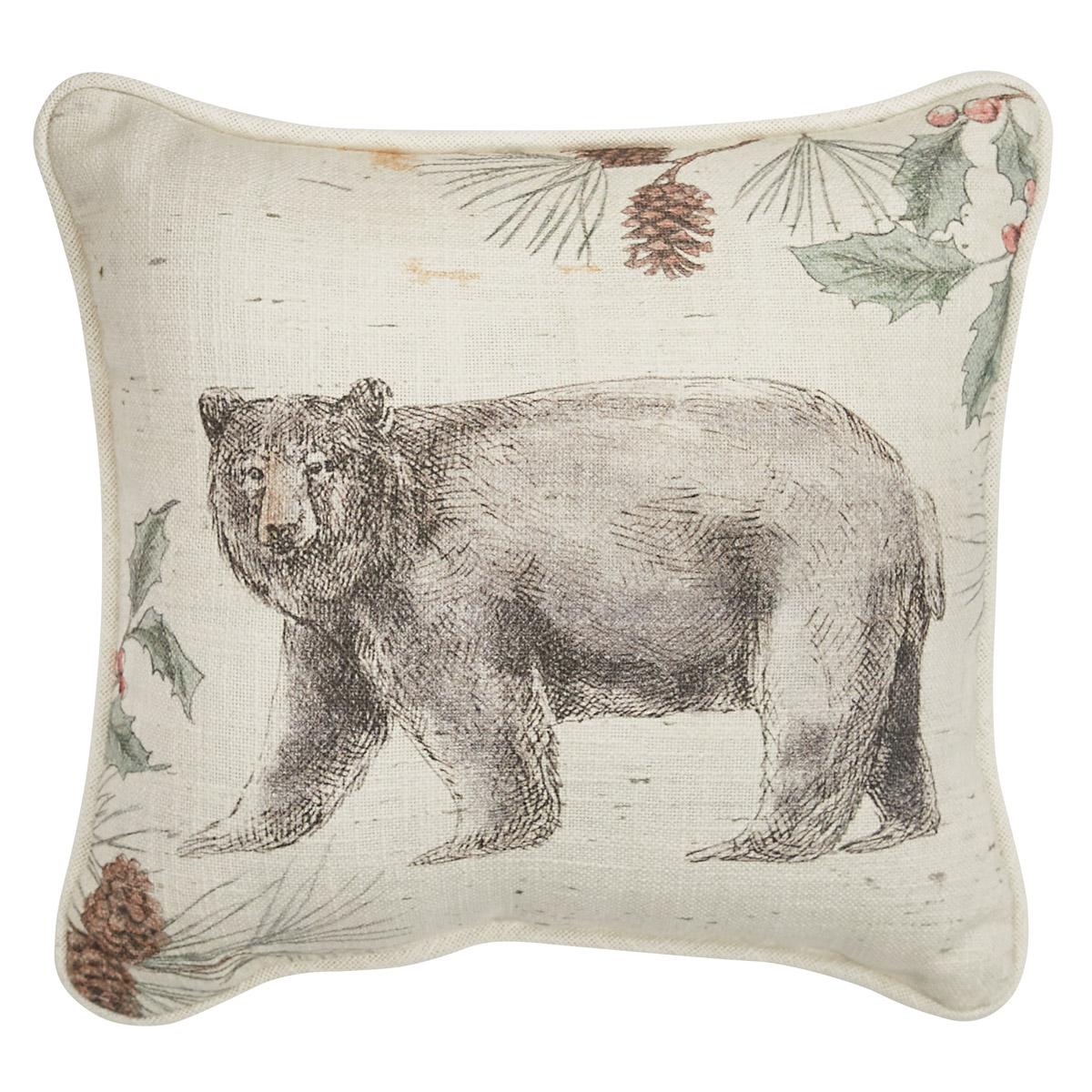 Park Designs Bear Pillow - Thumbnail 2