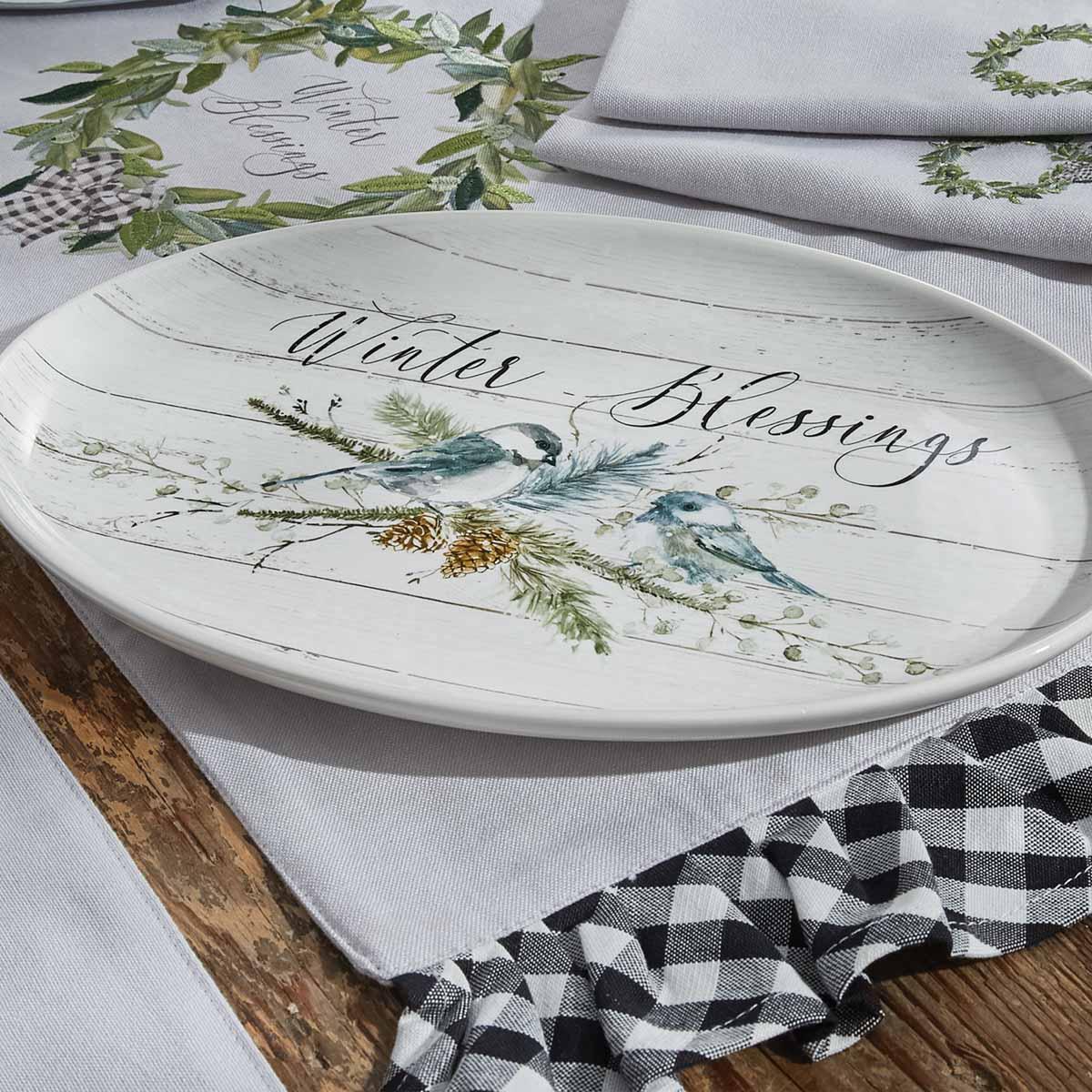 Park Designs Winter Blessings Platter - Thumbnail 2